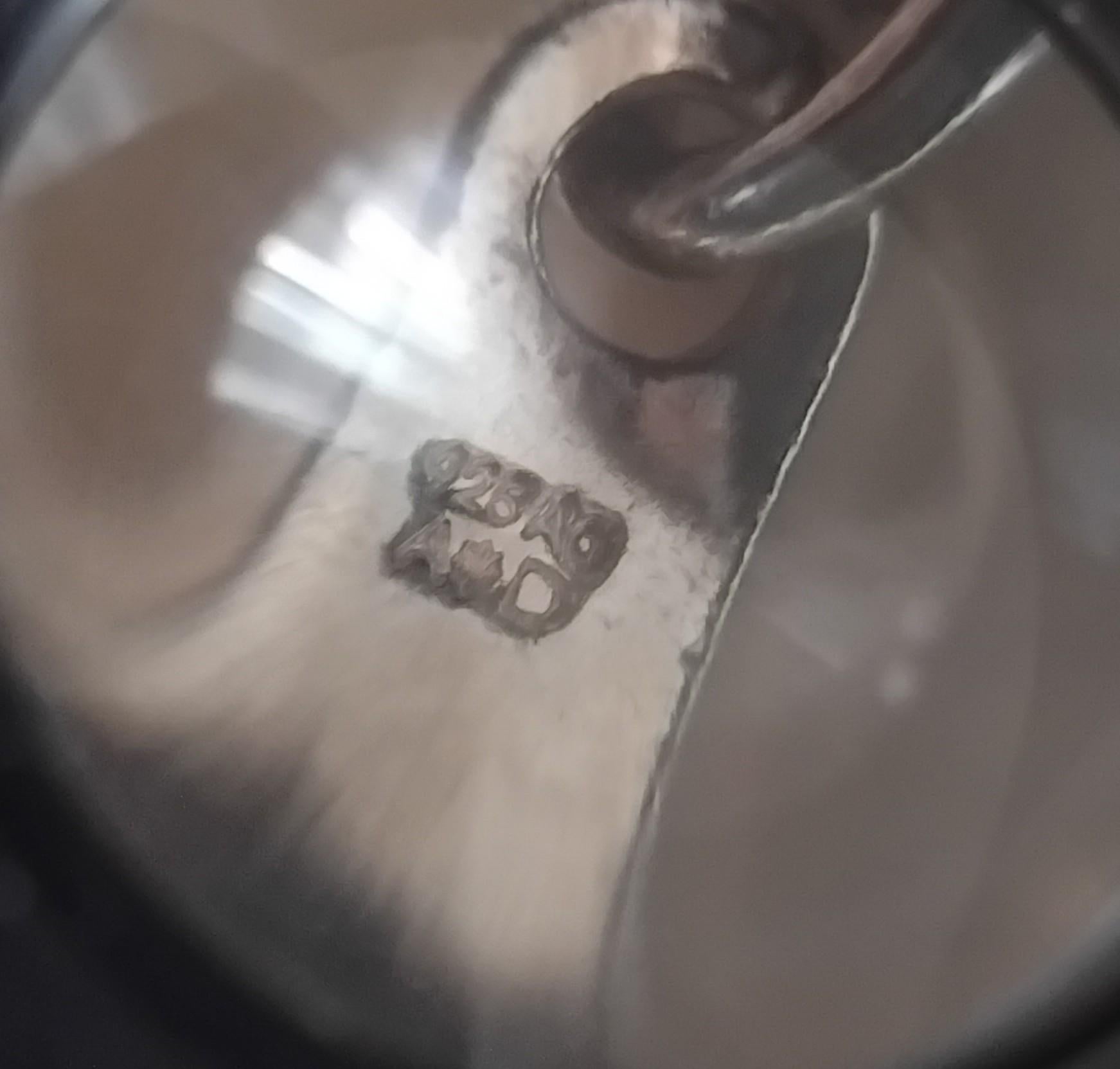 Hermès Saddle Silver Keychain Horse Equestrian Texas For Sale 8