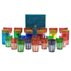Hermes Saint Louis Trianon & Thistle Glassware Set