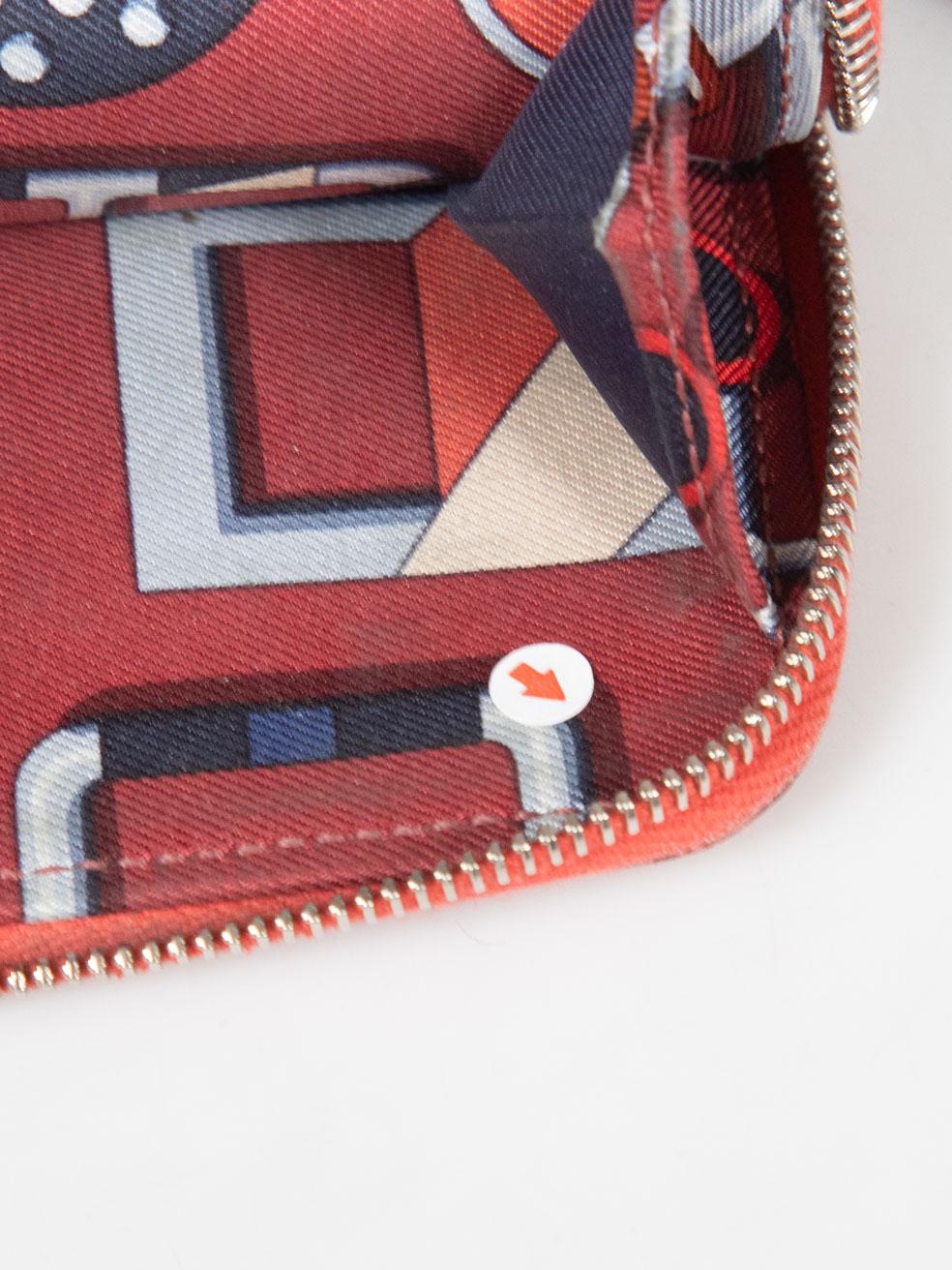 Hermès Salmon Pink Coin Pouch For Sale 6
