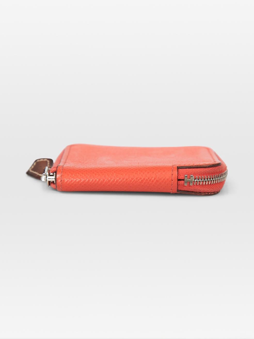 Women's Hermès Salmon Pink Coin Pouch For Sale