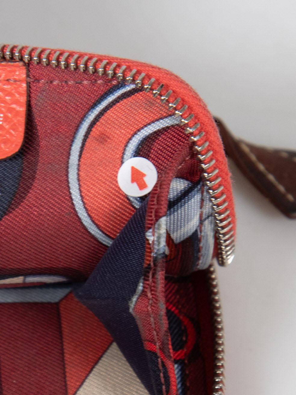 Hermès Salmon Pink Coin Pouch For Sale 5