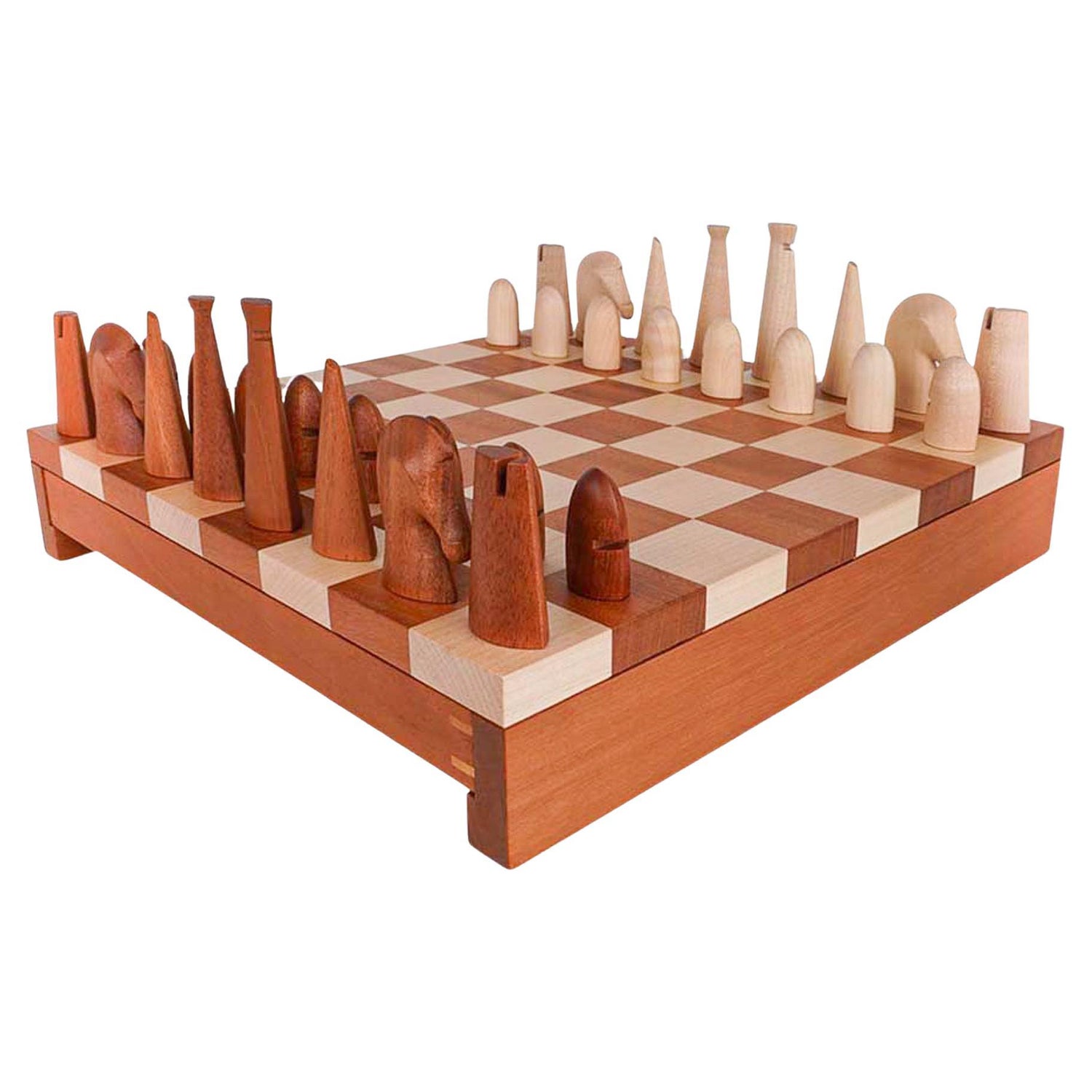 Hermes Mini Samarcande Chess Set Let's Play!