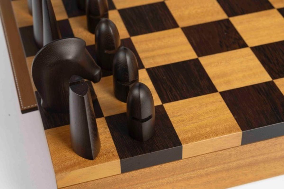 Bois Hermès, Samarcande II Chess Set en vente