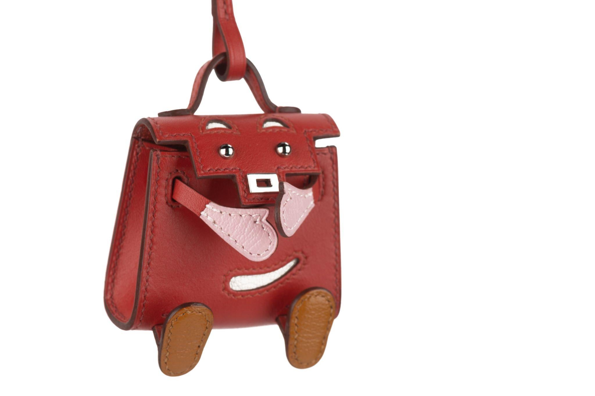 Hermès Sanguigne Kelly Idole Bag Charm For Sale 1
