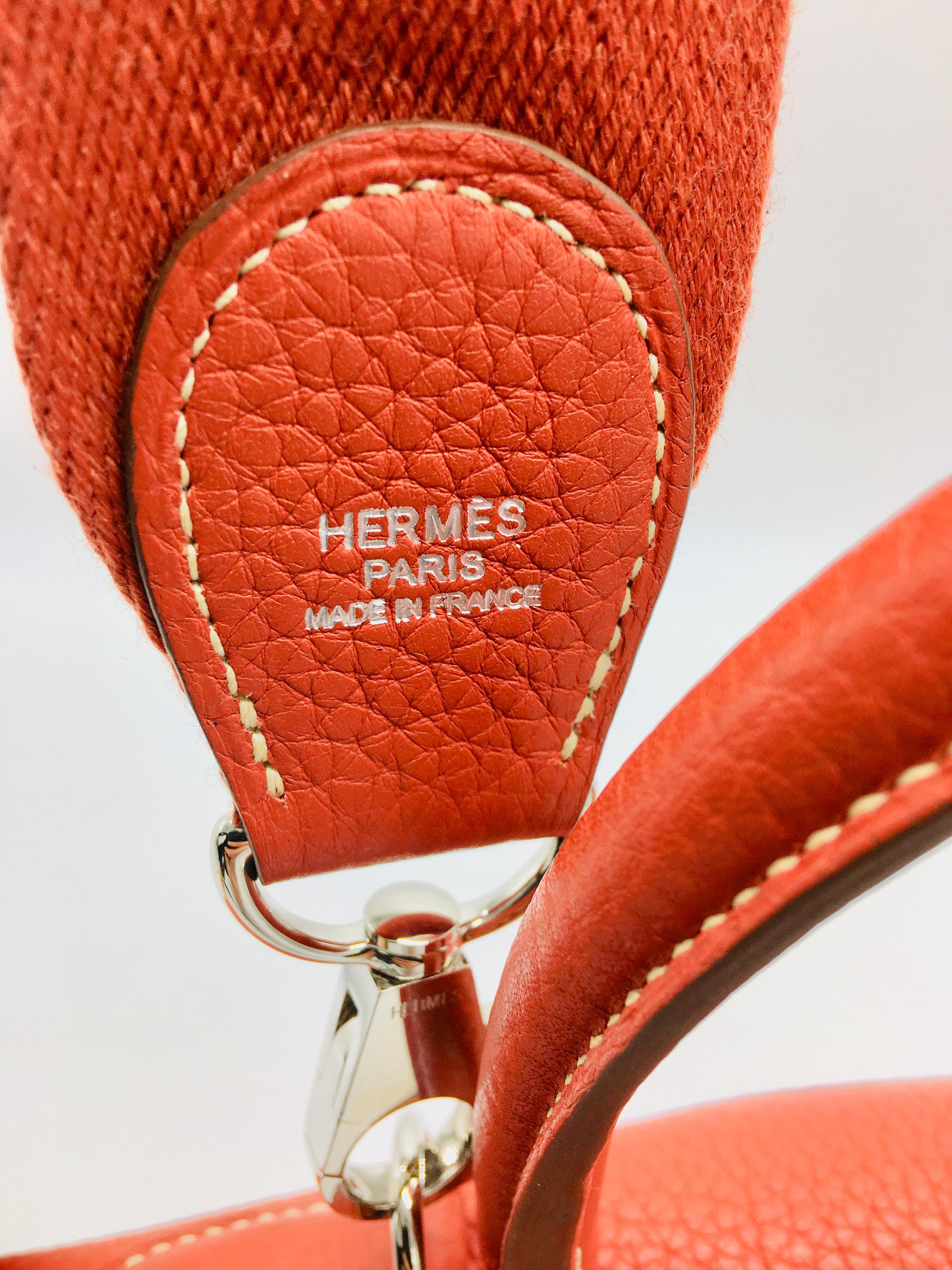 Hermes Sanguine Kelly 35cm in Clemence For Sale 1