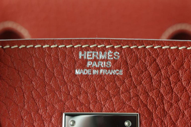Hermès Sanguine Togo Leather Birkin 30 2H1028 For Sale at 1stDibs