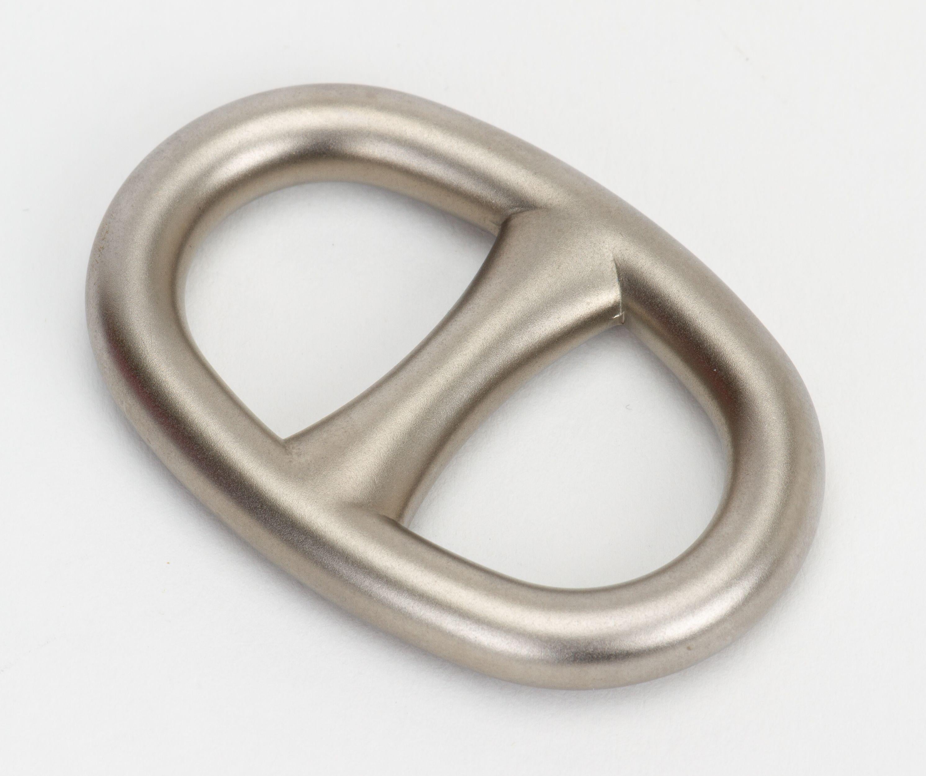 Anello foulard Chaine d'Ancre in raso di Hermès In condizioni Nuovo in vendita a West Hollywood, CA