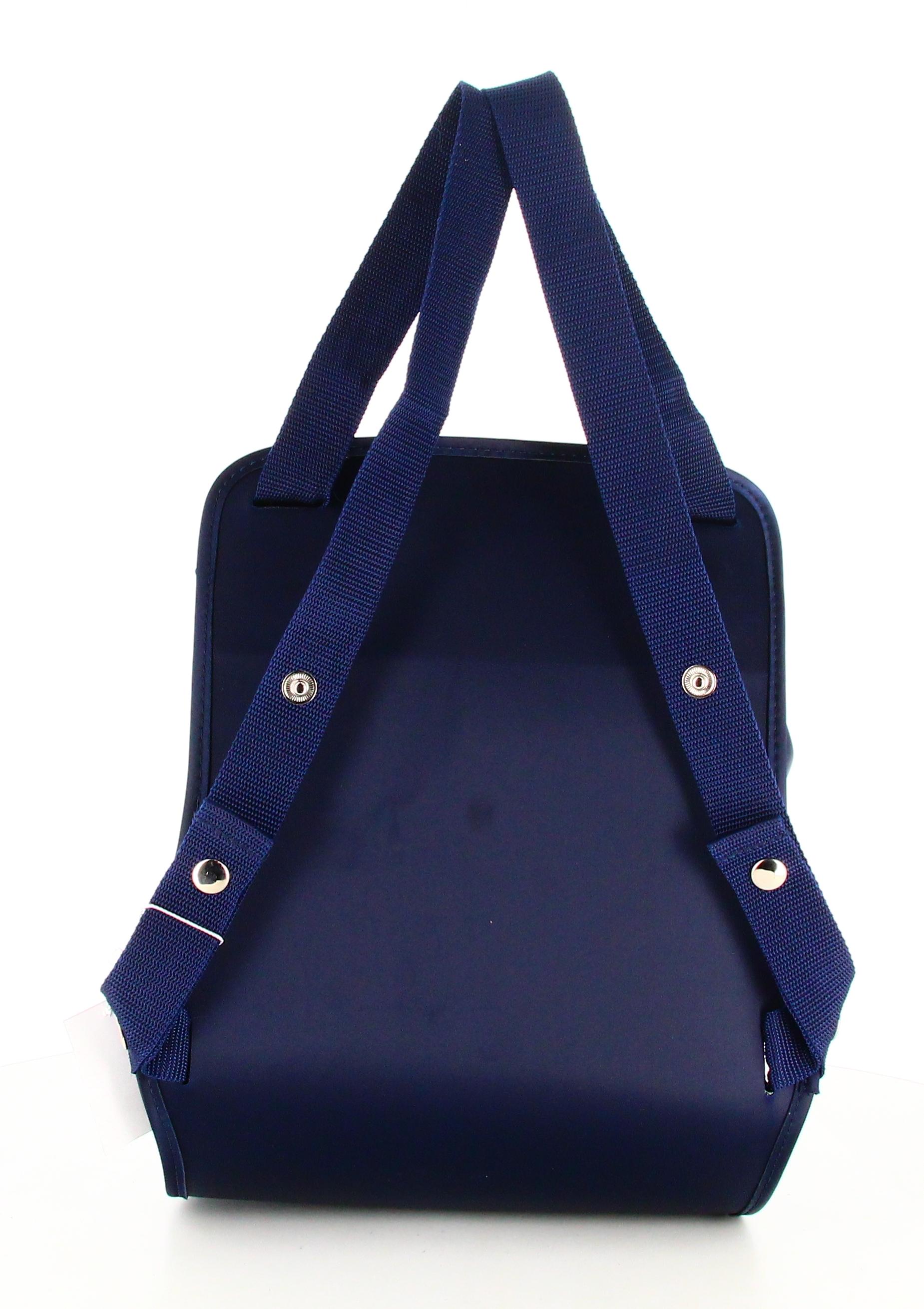 Hermès Satin Midnight Blue Backpack  For Sale 2
