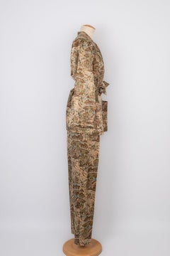 Hermès Satiny Wool and Silk Set