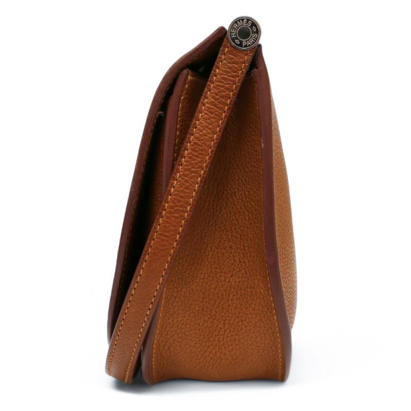 Hermès Saut 25 Leather Bag For Sale 2