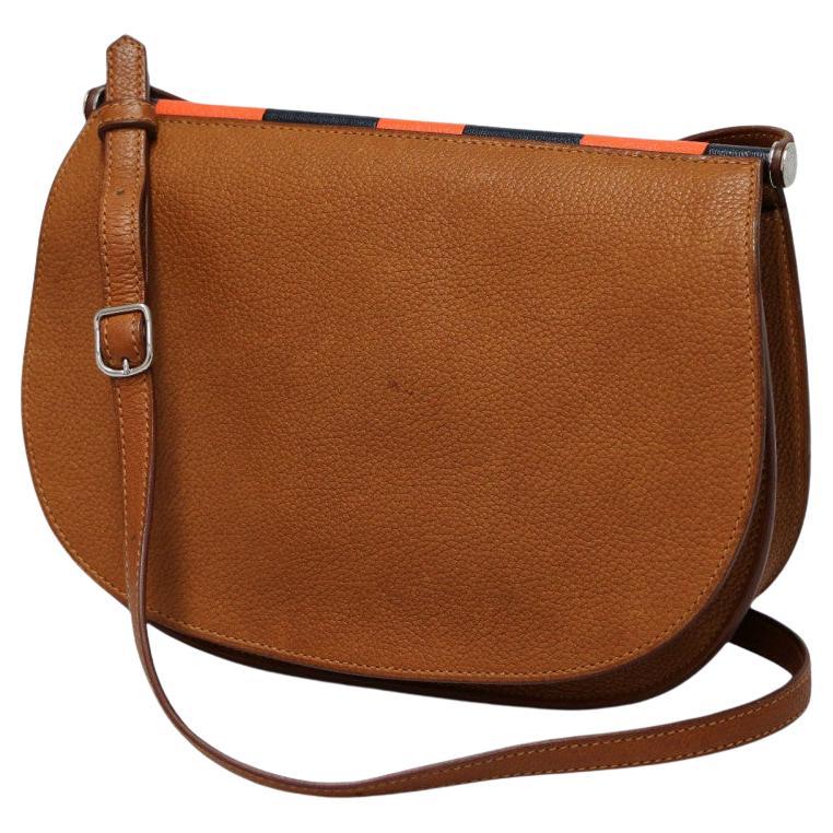 Hermès Saut 25 Leather Bag For Sale