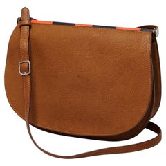 Hermès Saut 25 Leather Bag