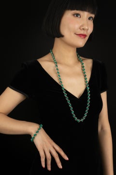 Hermes sautoir necklace vintage