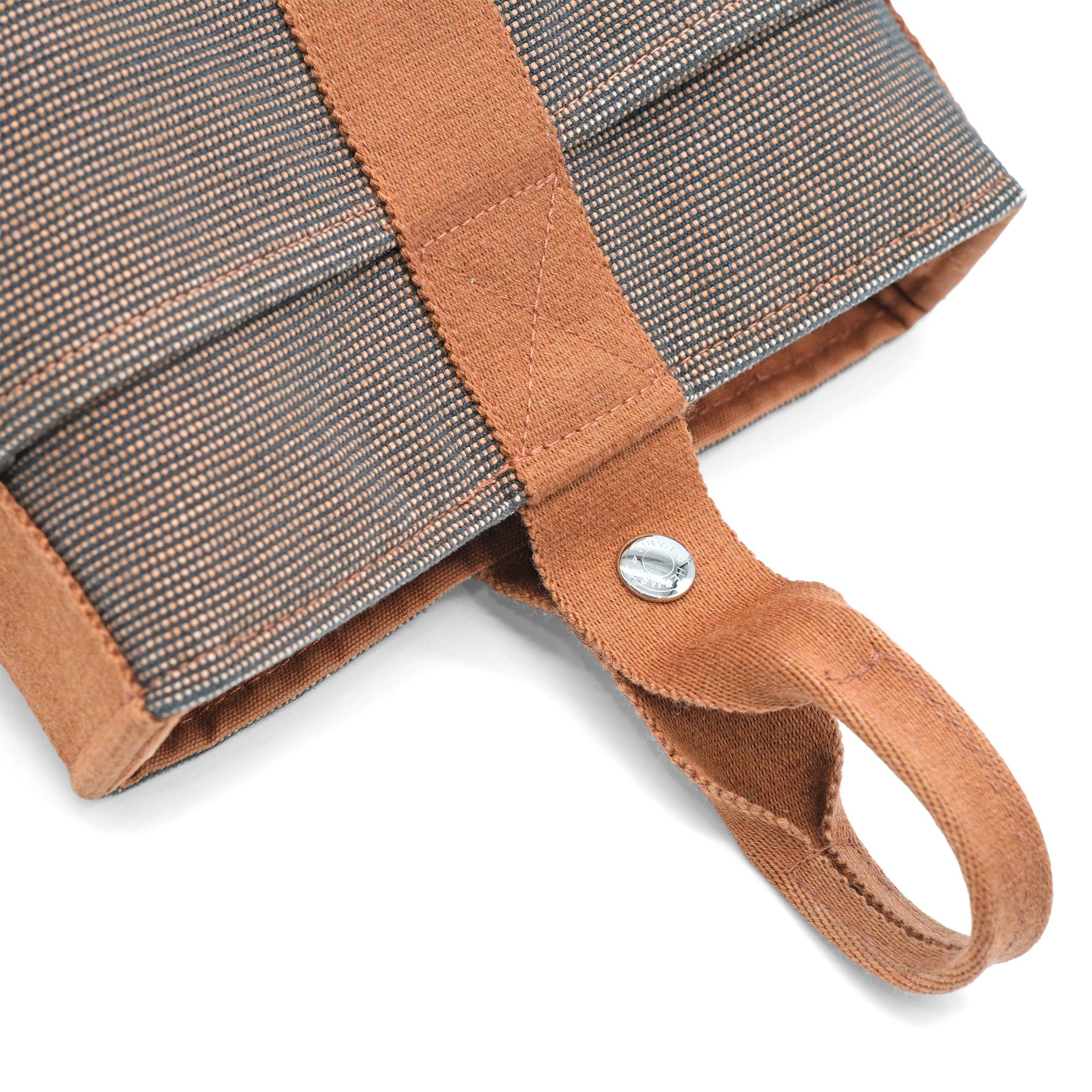 Brown Hermès Saxo PM Bucket Bag - '20s