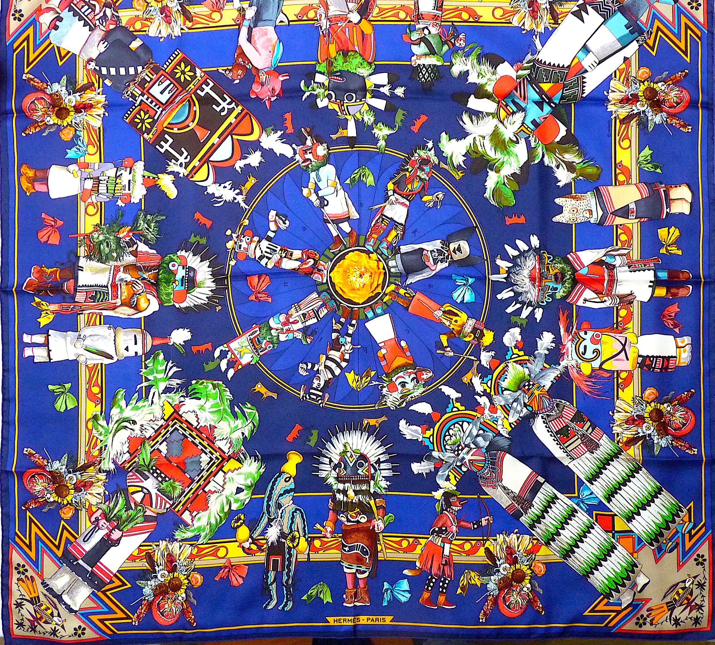 Orange Hermes Scarf BRAND NEW w Hermes Box 