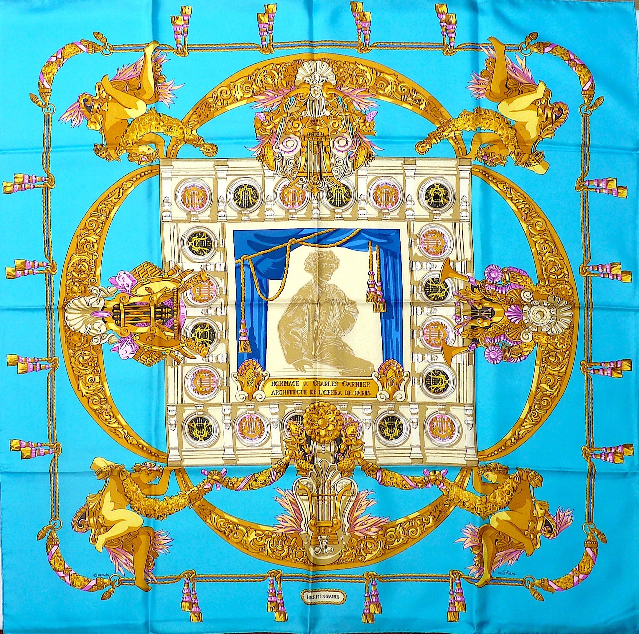 Beige Hermes Scarf Brand New with Box 
