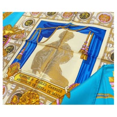 Hermes Scarf Brand New with Box "Hommage à Charles Garnier" by Caty Latham