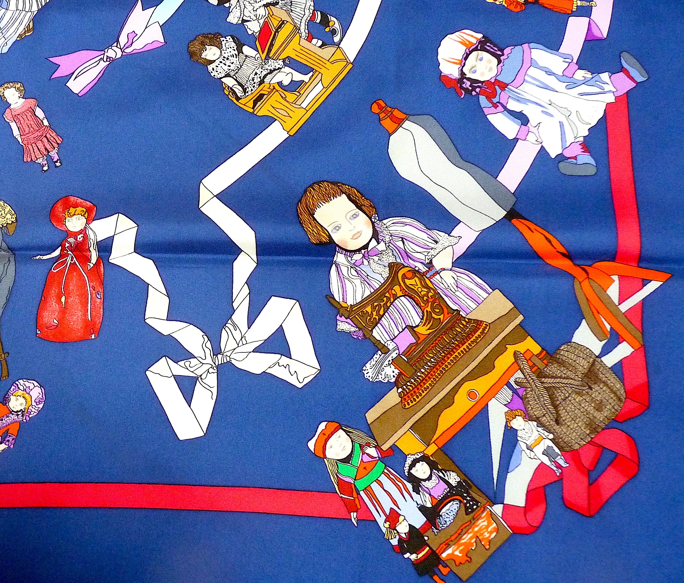 Pañuelo Hermes NUEVO CON ESTUCHE Hermes Hello Dolly by Loïc Dubigeon en venta 3