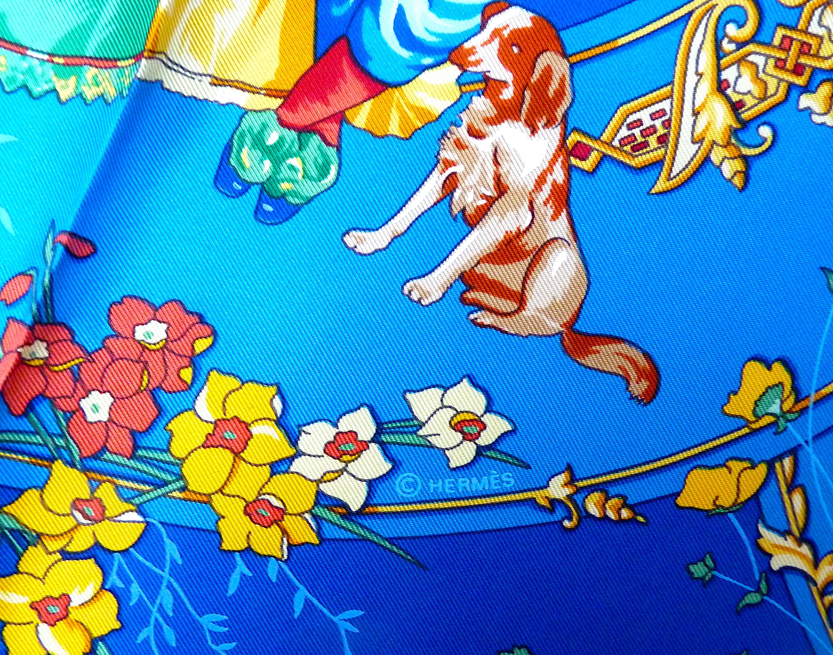 Bufanda Hermes NUEVA CON ESTUCHE Hermes Les Petits Princes de C. Baschet 5