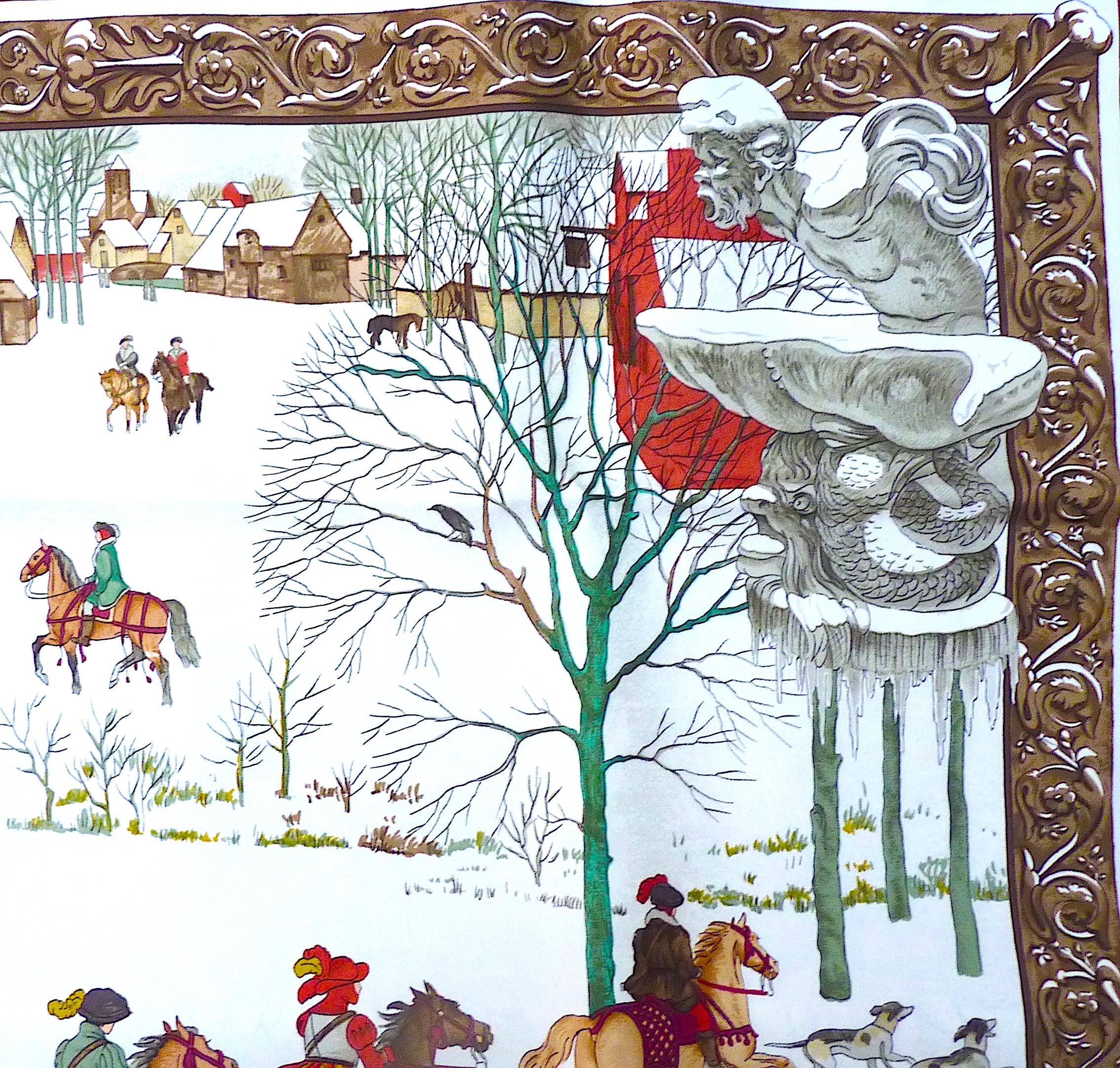 Hermes Scarf BRAND NEW with Hermes Box 