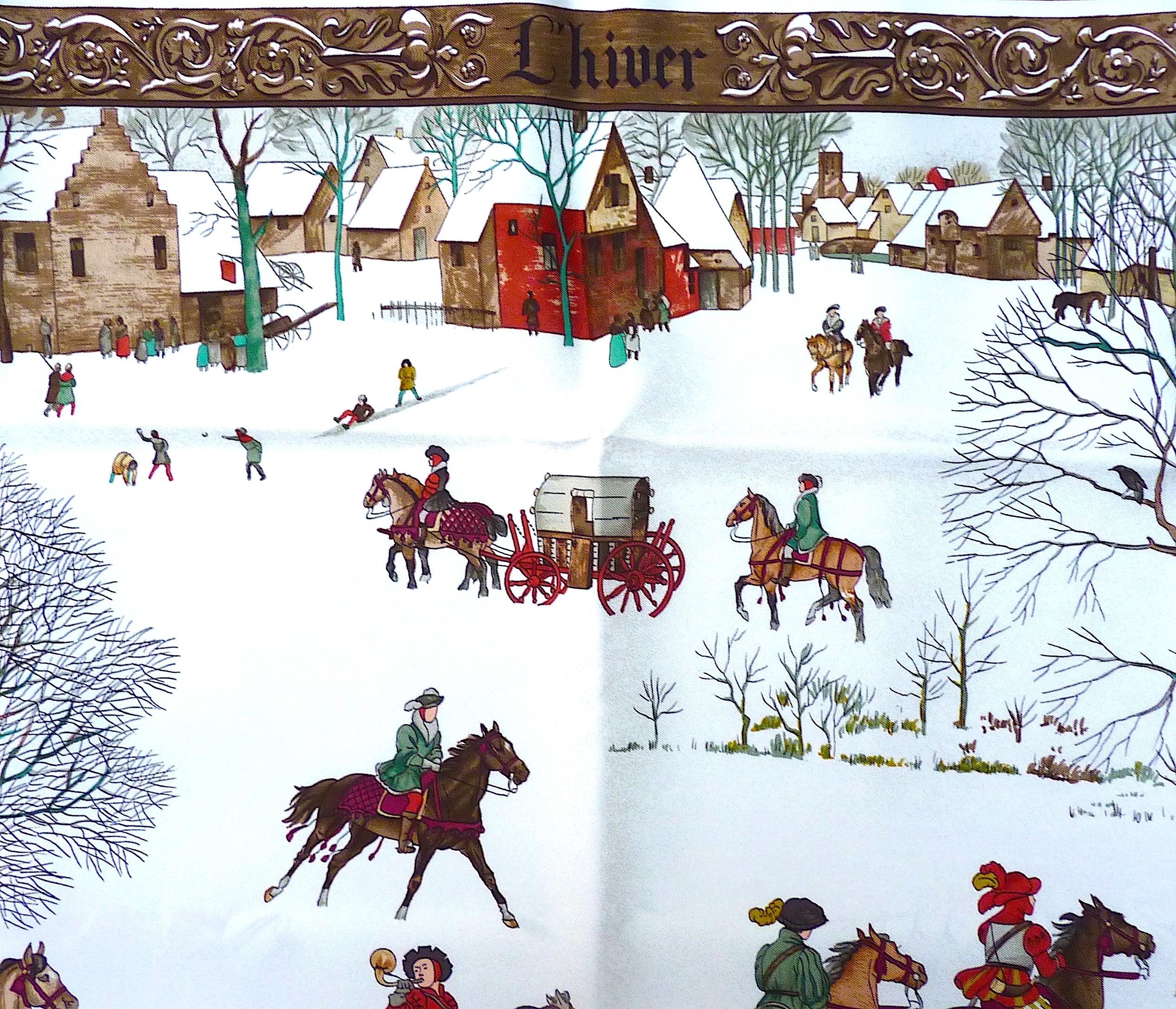 Hermes Scarf BRAND NEW with Hermes Box 