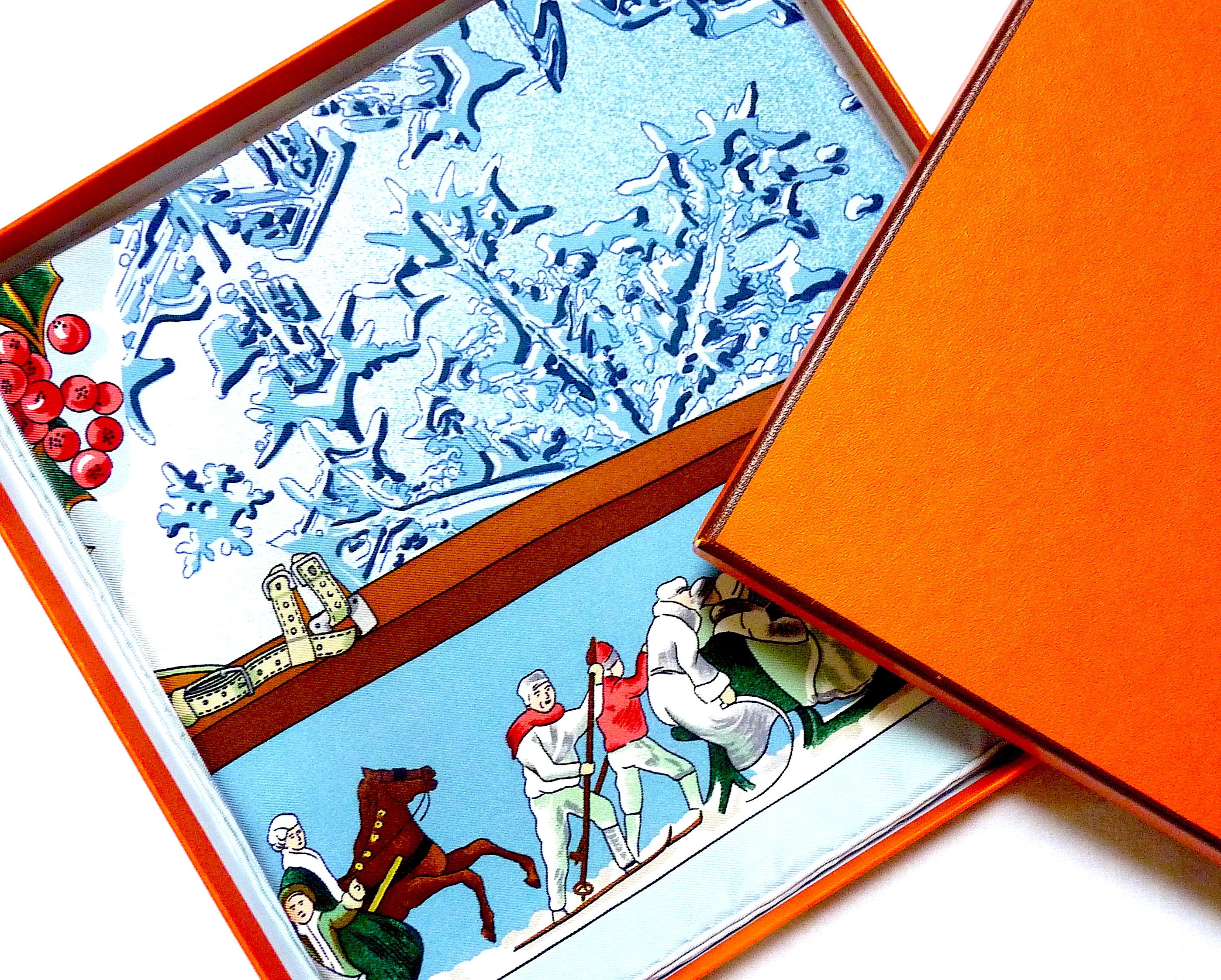 Gorgeous Hermes Silk Scarf BRAND NEW with Hermes box 