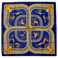 Hermes Scarf BRAND NEW with Hermes Packaging Voitures Paniers by Julie Abadie