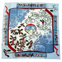 Hermes Scarf BRAND NEW with Hermes Packaging Voitures Paniers by Julie Abadie