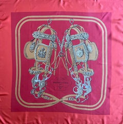 Hermès Scarf "Bride De Gala" 1957