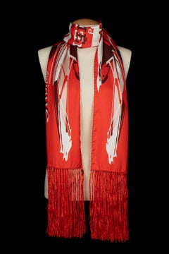Hermes scarf 'Caleche Elastique' by Bali Barret