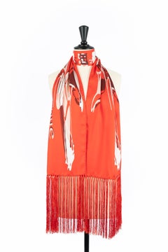 Hermes scarf 'Caleche elastique' by Bali Barret