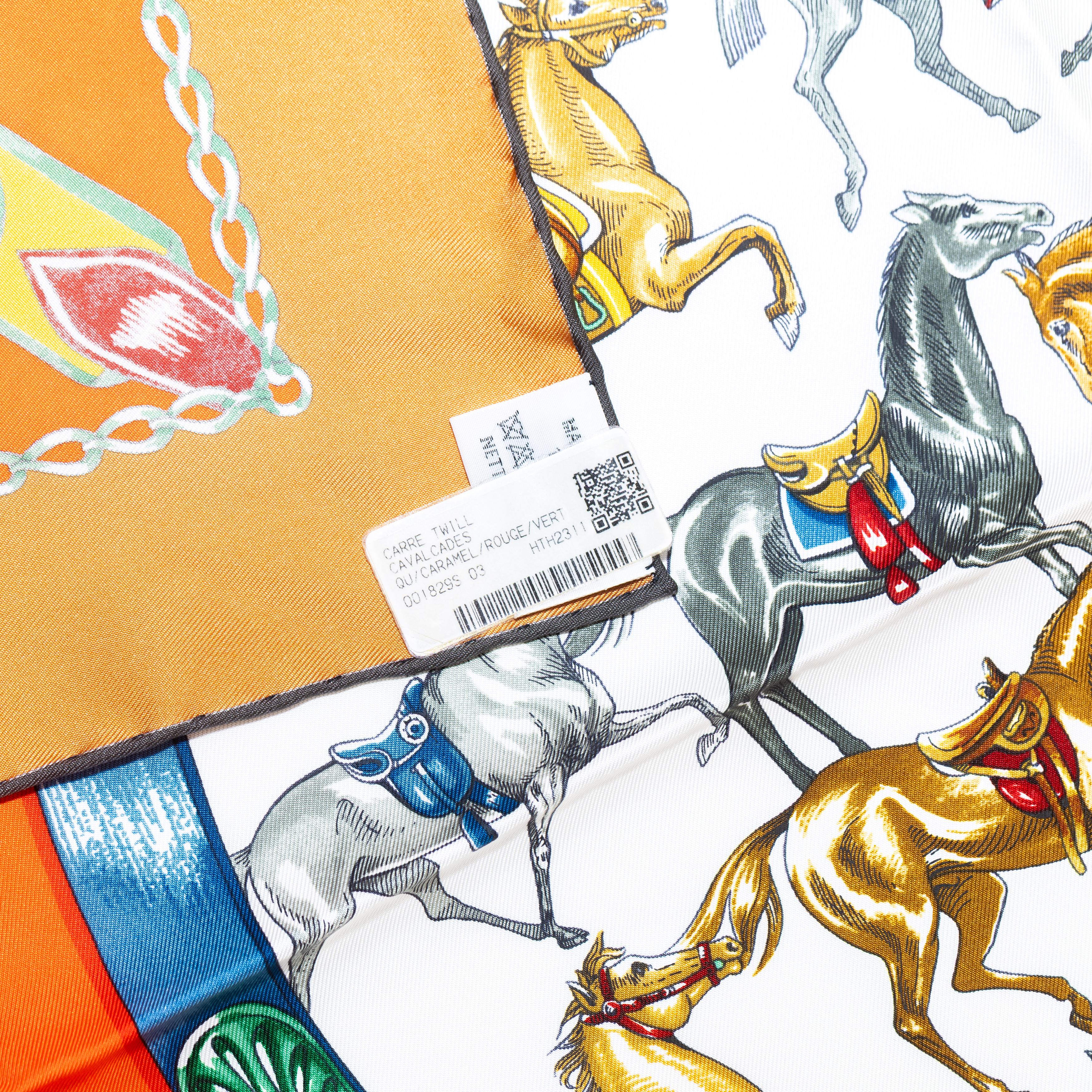 Cavalcades - Caramelo - Rouge - Vert - NWST - 2508161545

Marca: Hermès
Tipo/Modelo: Bufanda 90 Sarga de seda
Diseño del nombre: Cabalgatas, Cabalgatas (Procesión Ecuestre)
Artista: Laurence Bourthoumieux (alias 