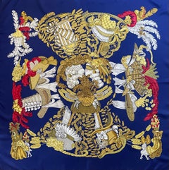 Hermès Scarf "Chapeau !" 1990