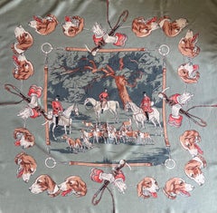 Hermès Scarf "Chasse A Courre" 1950