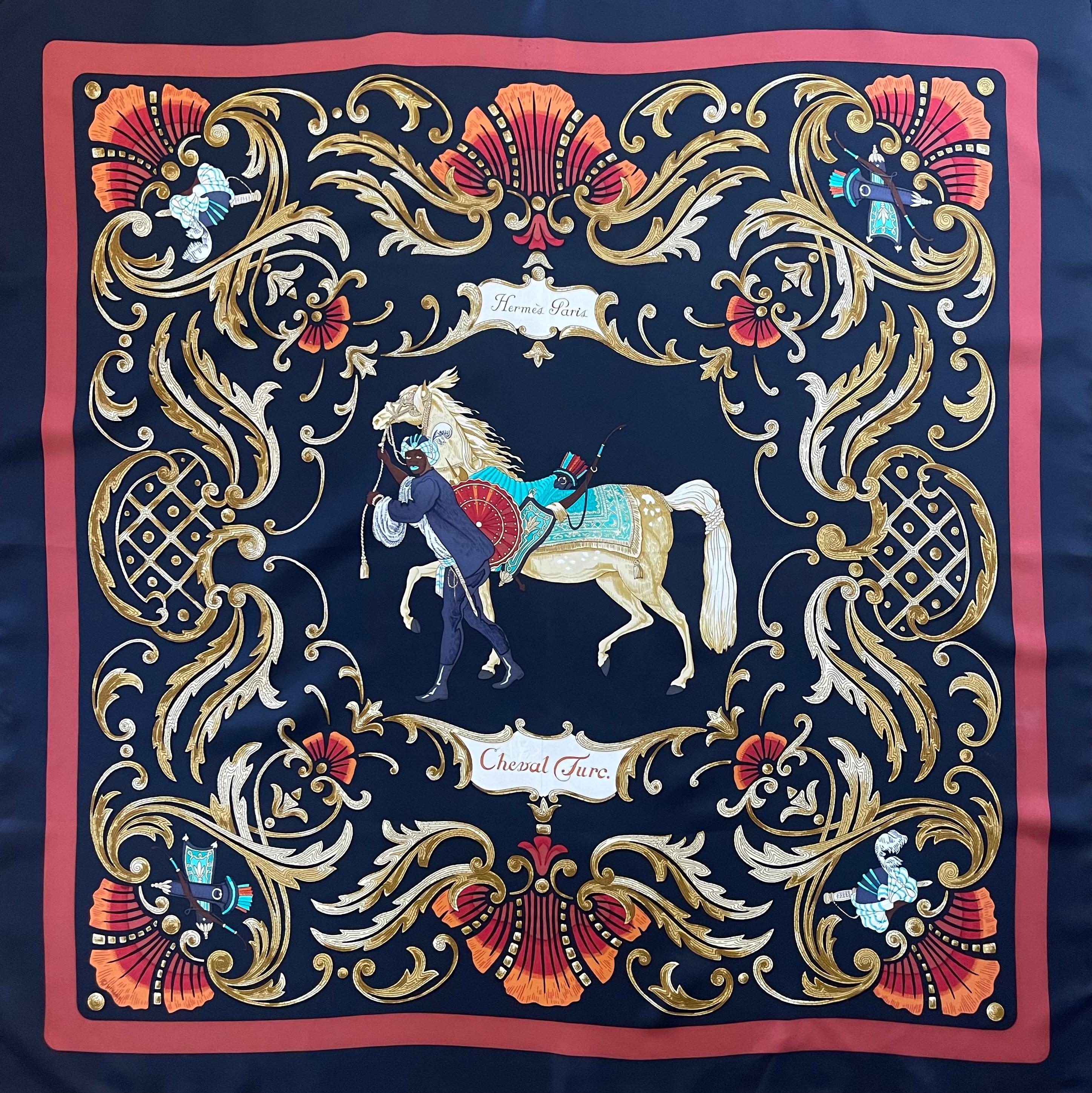 Il foulard Cheval Turc (in francese 