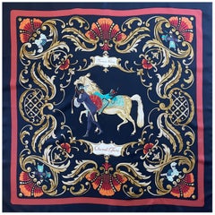 Pañuelo Hermès "Cheval Turc" 1970