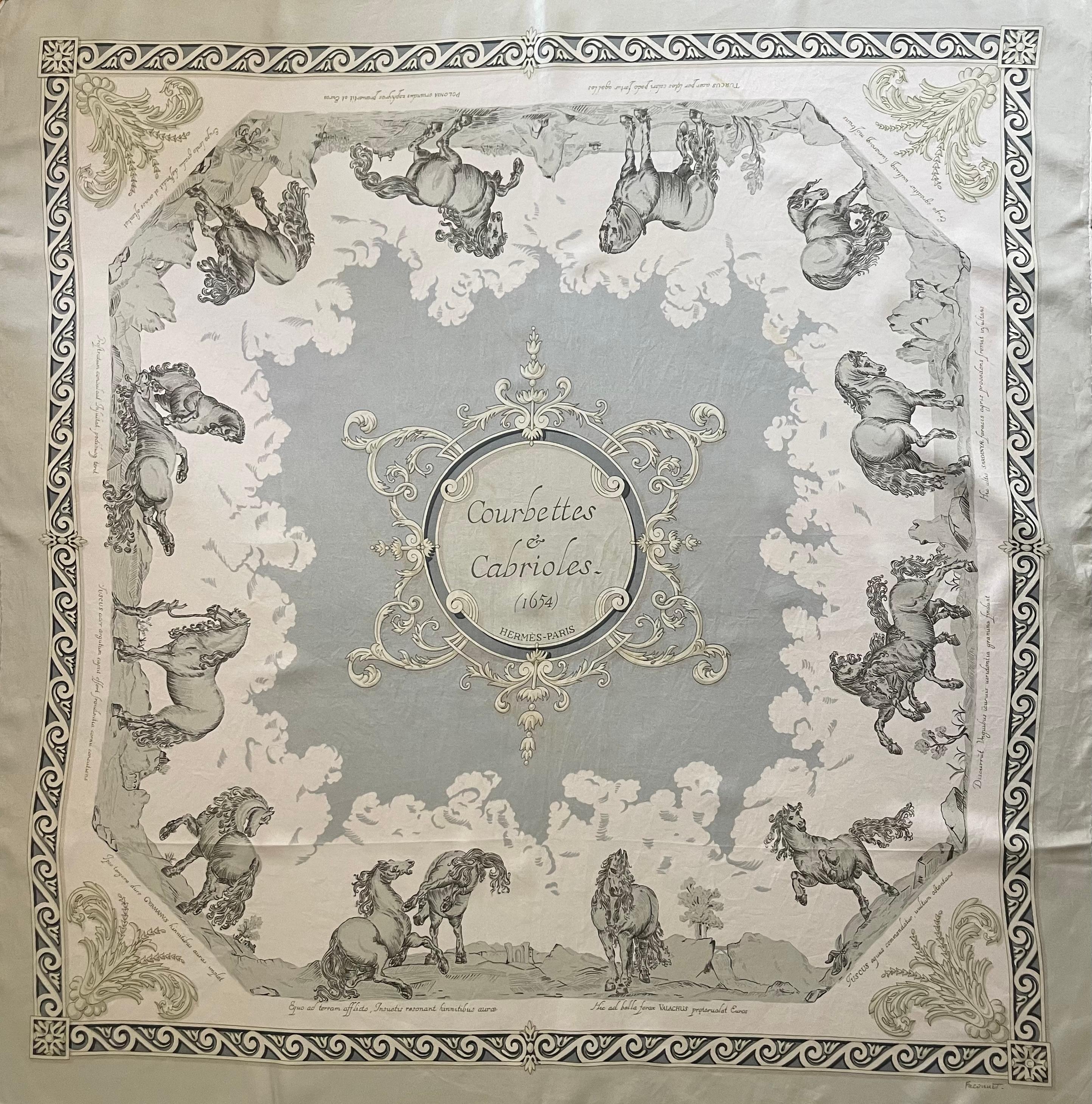 Grigio Sciarpa Hermès 