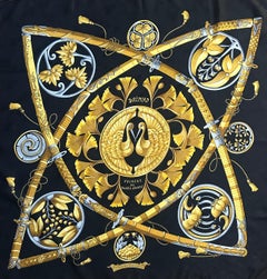 Hermès Scarf "Daïmyo" 1991