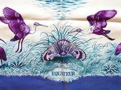 Écharpe Equateur Wash Silk de Robert Dallet