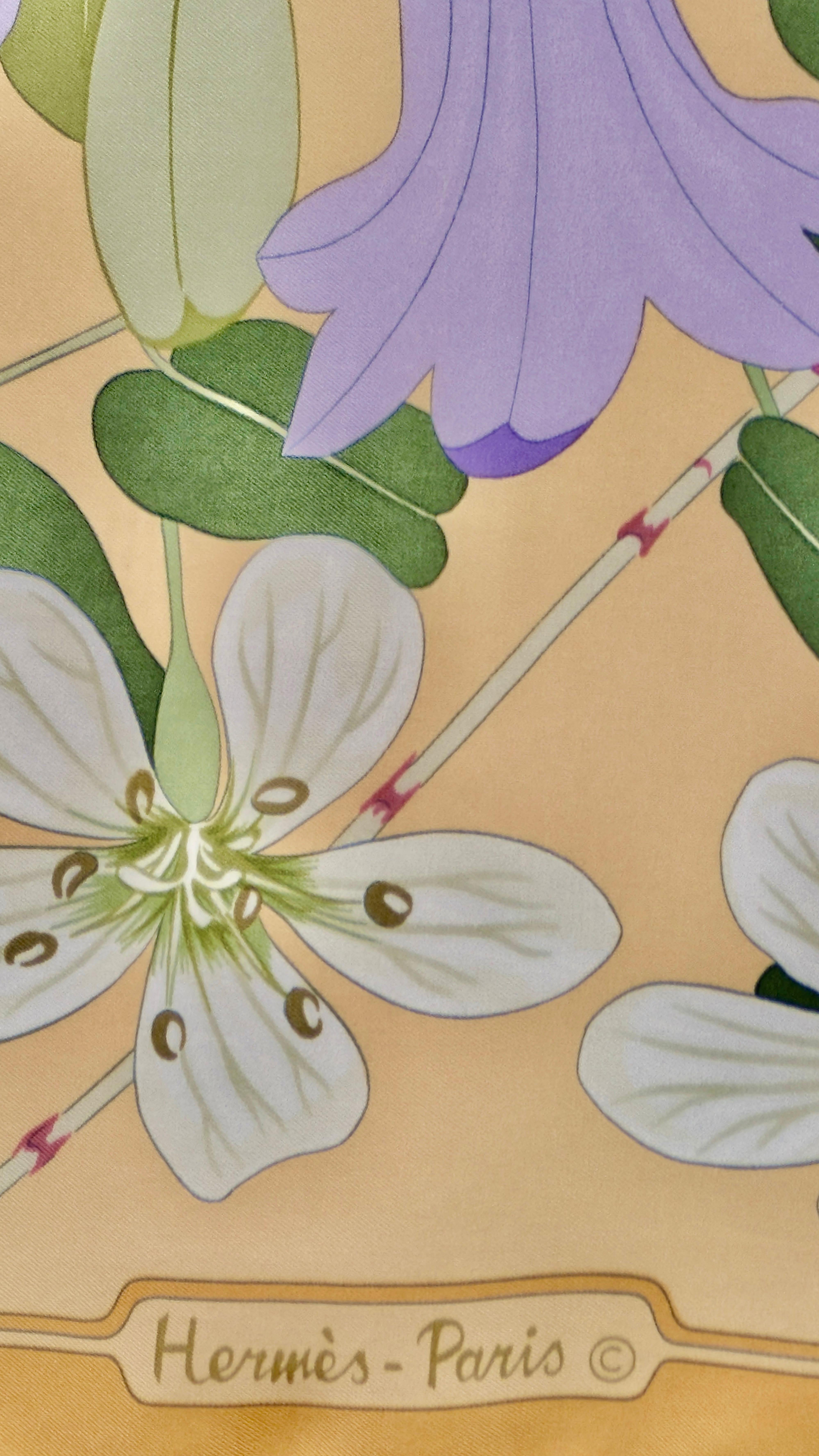 Bufanda HERMÈS FLORA GRÆCA en Bueno estado para la venta en Rubiera, RE