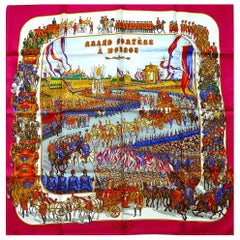 Hermes Scarf Grand Cortège à Moscou by Michel Duchêne in 1992