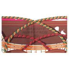 Hermès Scarf Grande Tenue The Queen's Diamond Jubilee 2012 90 cm COLLECTOR