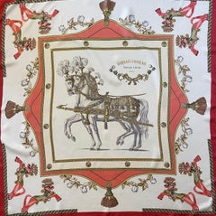Hermès Scarf "Harnais Français Premier Empire" 1957