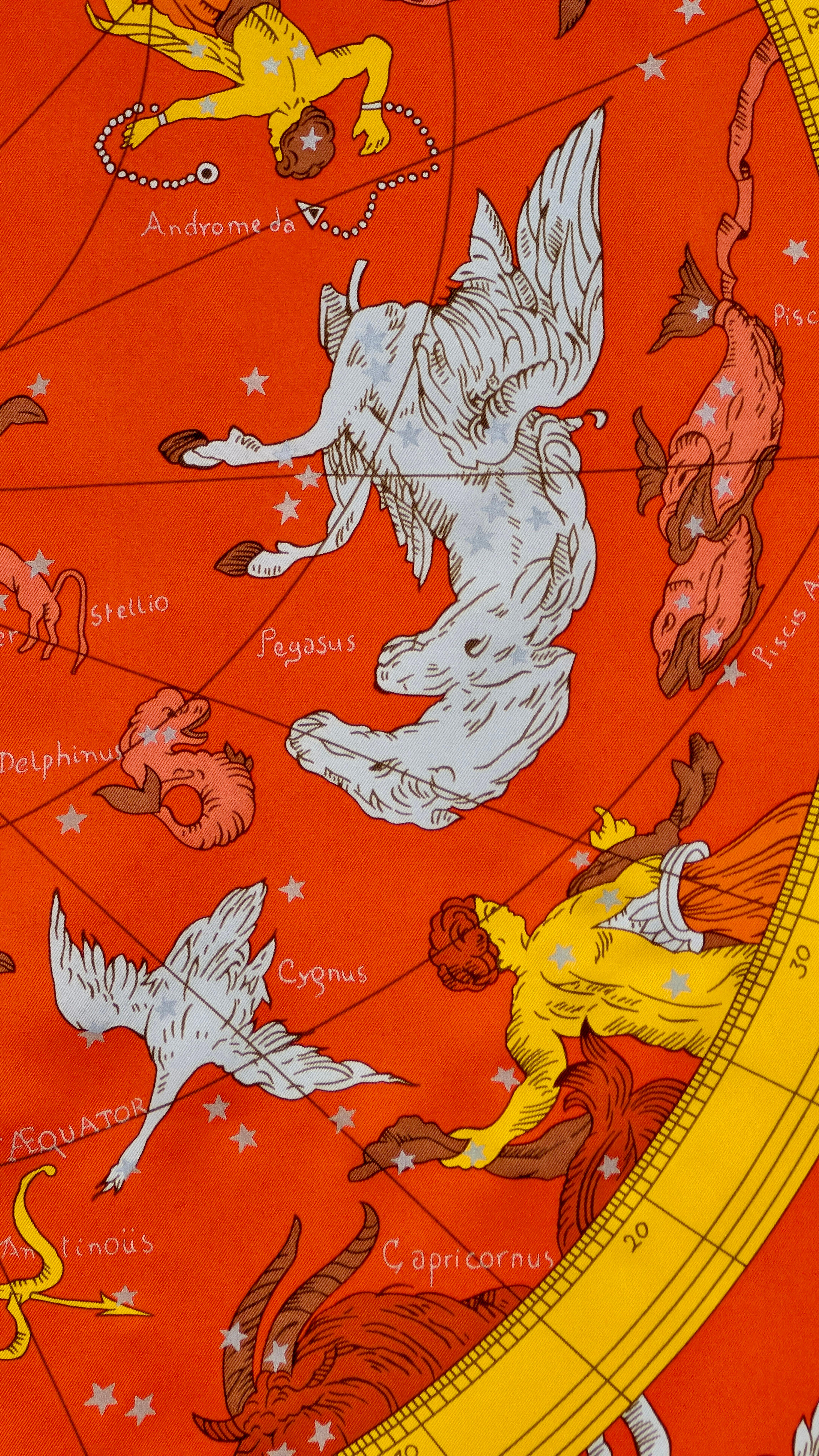 Bufanda HERMÈS  HEMISPHÆRIUM COELI BOREALE en venta 3