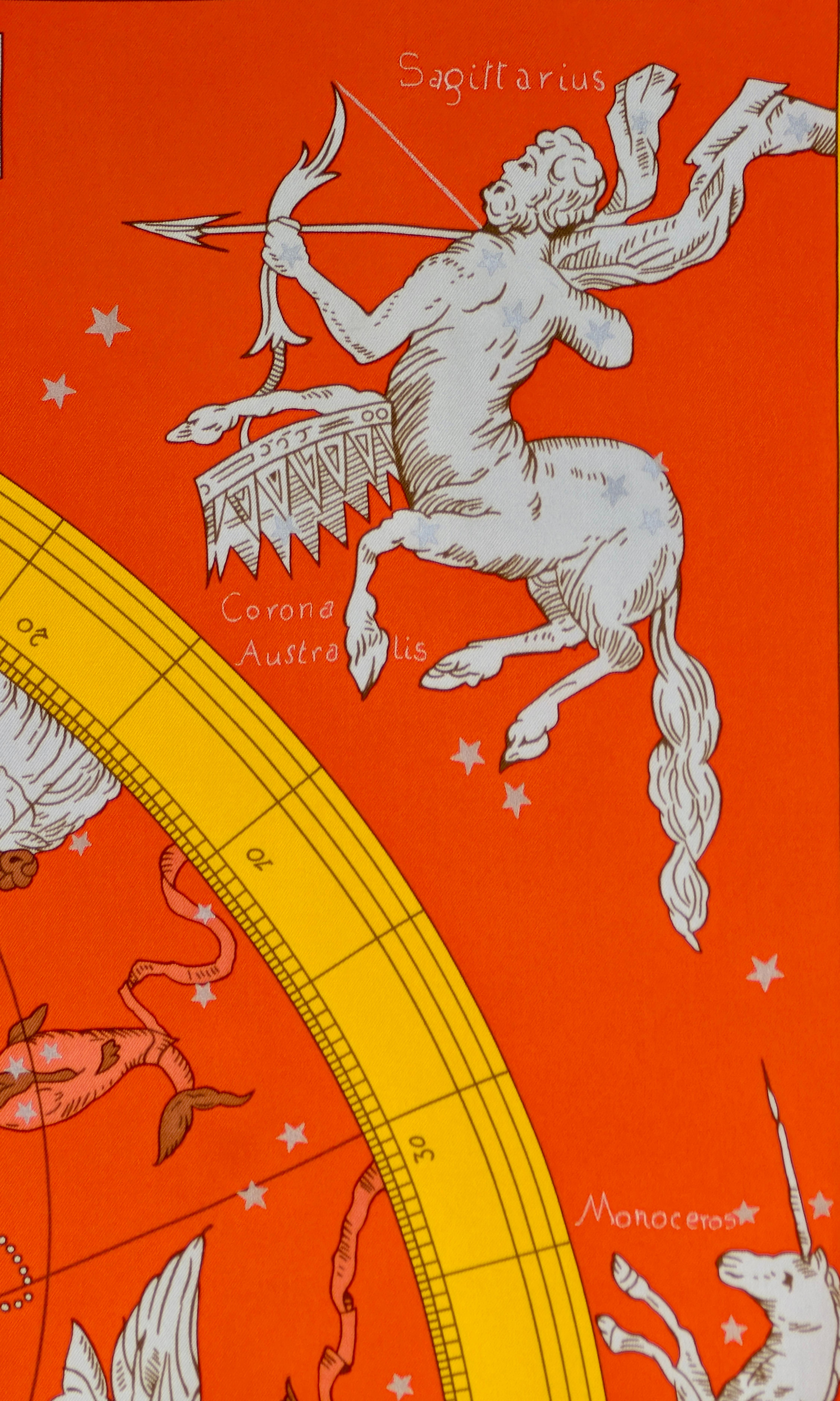 Bufanda HERMÈS  HEMISPHÆRIUM COELI BOREALE en venta 4