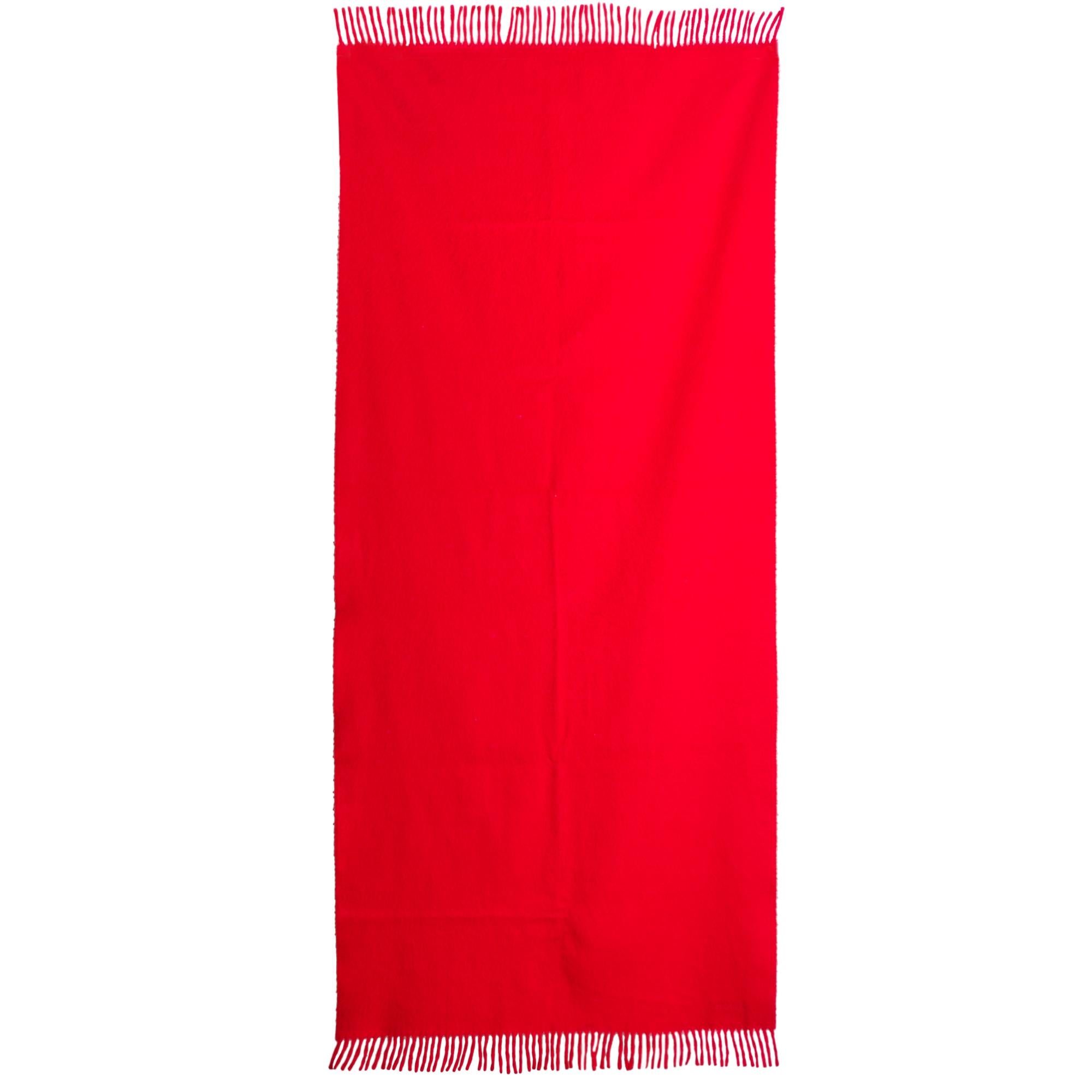 red hermes scarf