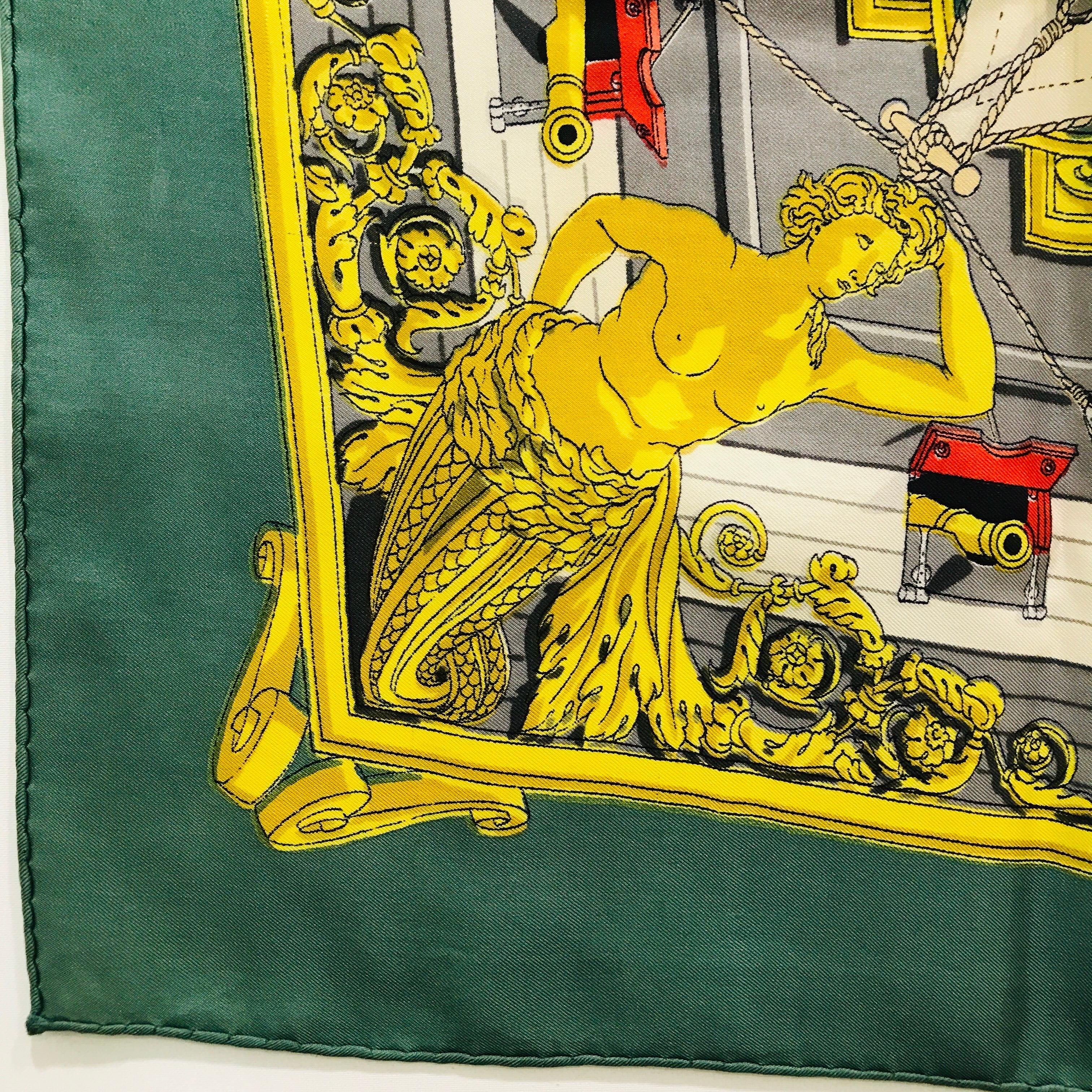 Hermes scarf: Jeanne d' Arc In Good Condition For Sale In Milan, IT