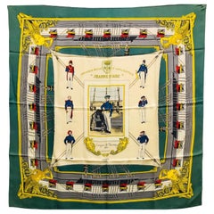 Vintage Hermes scarf: Jeanne d' Arc