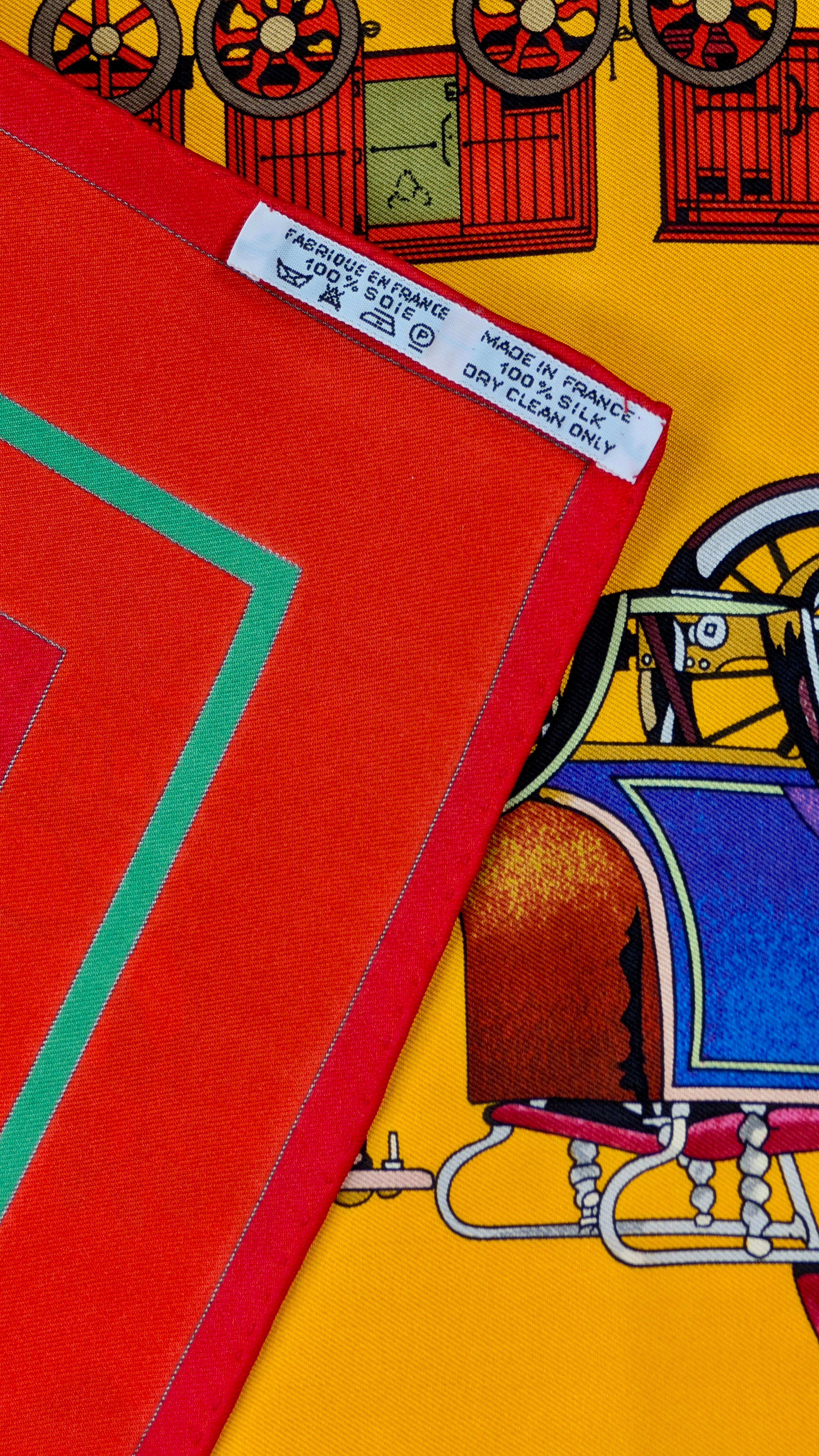 HERMÈS scarf Les Clefs de Notre Enfance en venta 6