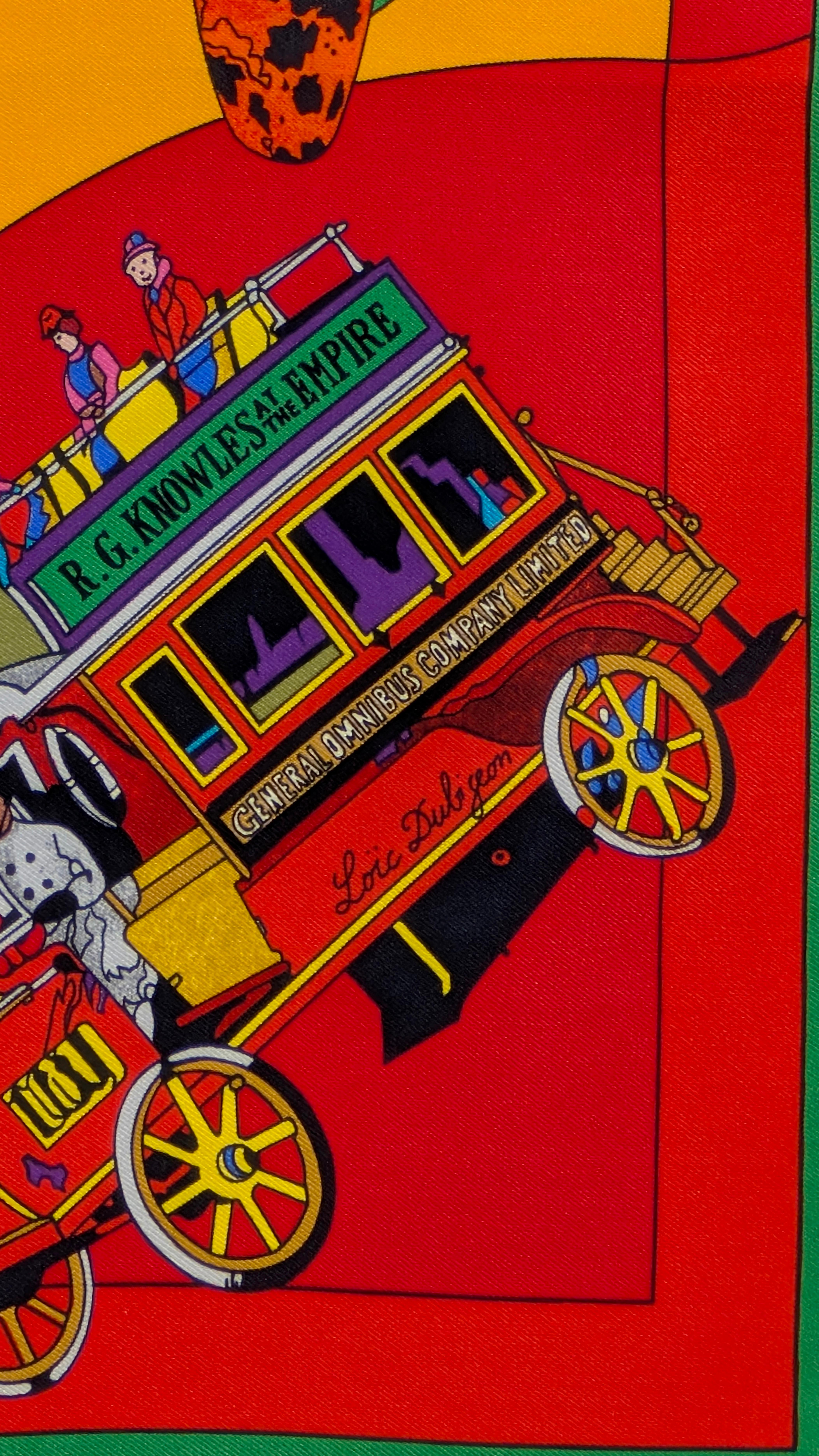 HERMÈS scarf Les Clefs de Notre Enfance en venta 4